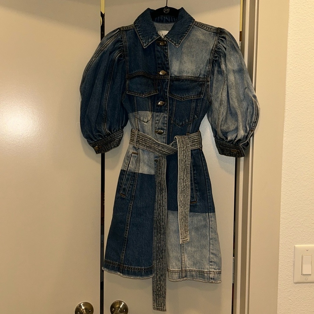 Aje denim dress